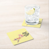 Love Branch Bird Kartonnen Onderzetters (Insitu)