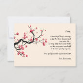 Love Branch Bridesmaid Request Cards Kaart (Voorkant)
