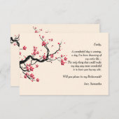 Love Branch Bridesmaid Request Cards Kaart (Voorkant / Achterkant)