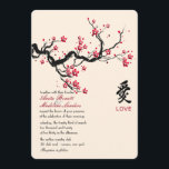 Love Branch Lesbian Wedding Invitation Kaart<br><div class="desc">Een elegante en mooie sakura bruiloft uitnodiging. De kaart is voorzien van een inkttekening van een bloeiende kersenbloesemtak met Japans schrift en het woord "Love". (FP) De kaart is eenvoudig aan te passen met uw tekst, lettertype, lettertypekleur, papiervormopties en keuze uit zes papiertypen. Witte enveloppen inbegrepen. Zenuwachtig over het ontwerpen...</div>
