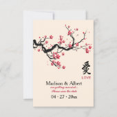 Love Branch Save the Date Aankondiging (Voorkant)