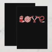 Love Brandweerman Valentijnsdag | Brandweervrouw Feestdagenkaart (Voorkant / Achterkant)