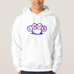 LOVE Brass Knucks Hooded Sweatshirt