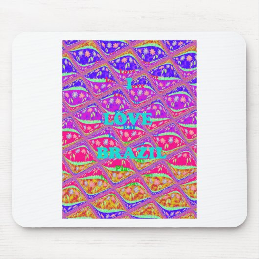 Love Brazilië.png Muismat (Voorkant)