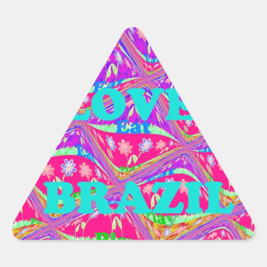 Love Brazilië.png Sticker (Voorkant)
