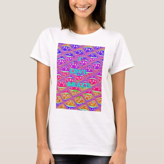 Love Brazilië.png T-shirt (Voorkant)