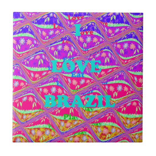 Love Brazilië.png Tegeltje (Voorkant)