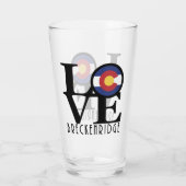 LOVE Breckenridge Glas (Achterkant)