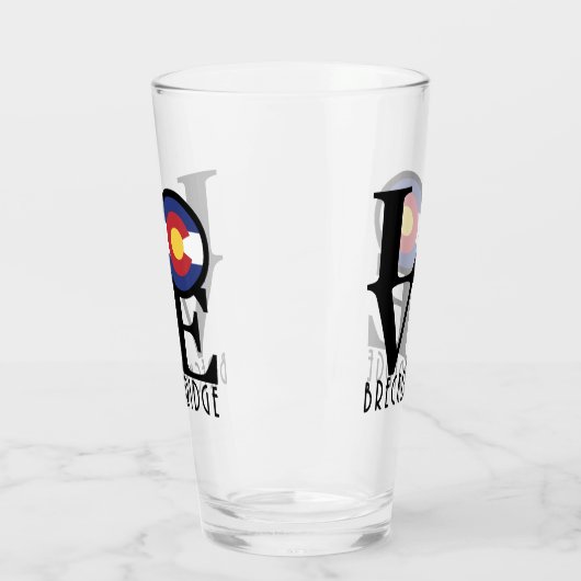 LOVE Breckenridge Glas (Links)