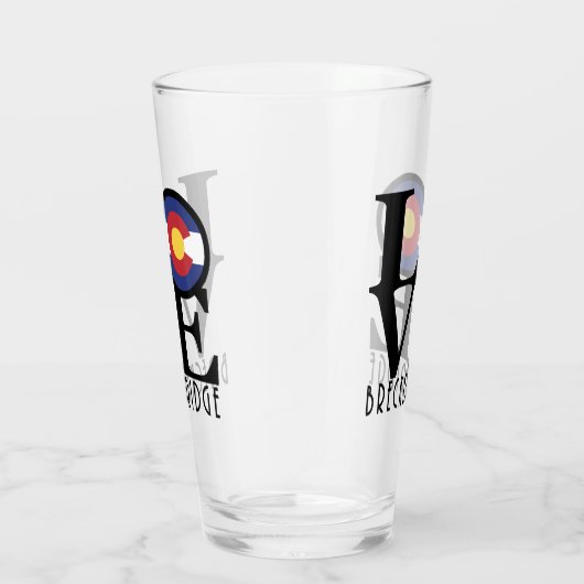 LOVE Breckenridge Glas (Rechts)