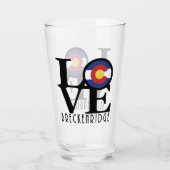 LOVE Breckenridge Glas (Voorkant)