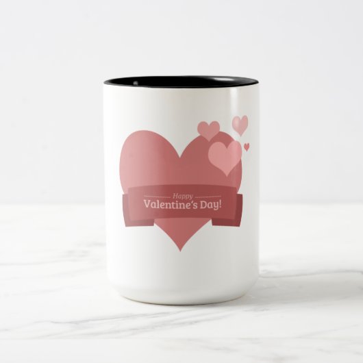 "Love Brew" Tweekleurige Koffiemok (Center)