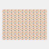 Love Brewed Valentijnsdag Hearts Pattern Inpakpapier Vel (Voorkant 3)