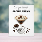 Love Brewing Coffee Beans Acryl Bord (Neutraal)