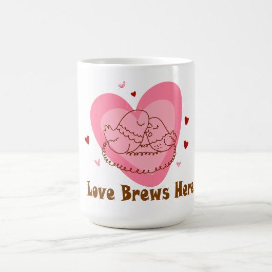 Love Brews hier Koffiemok (Center)