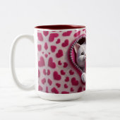 Love Brews hier: Valentijnsdag Edition Tweekleurige Koffiemok (Links)