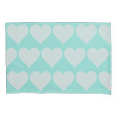 Love Bride Co Silver Hearts Wedding Home Decor Kussensloop (Voorkant-Links)