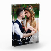 Love Bride Groom | Weddenschapsfotoblok Fotoblokken (Links)