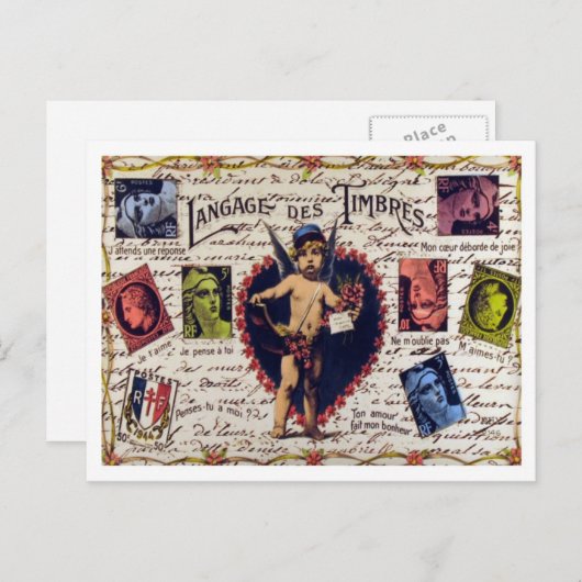 LOVE BRIEFKAART (Voorkant / Achterkant)