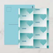 Love. Briefkaart (Voorkant / Achterkant)