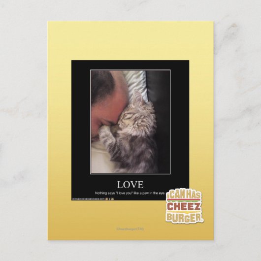 Love Briefkaart (Voorkant)