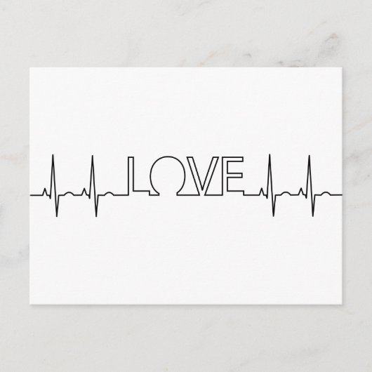 Love Briefkaart (Voorkant)