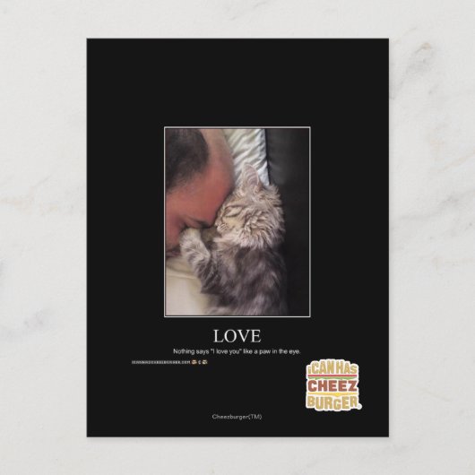 Love Briefkaart (Voorkant)