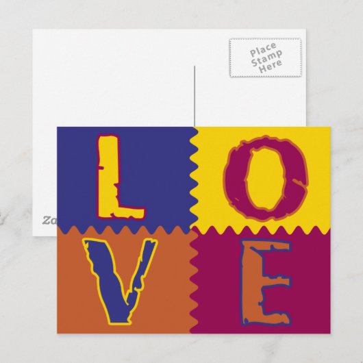 Love Briefkaart Series 2 (Voorkant / Achterkant)