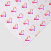 Love Bright Hearts Tissuepapier (Detail)