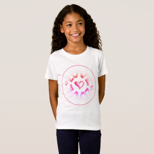 Love Bright T-shirt (Voorkant volledig)