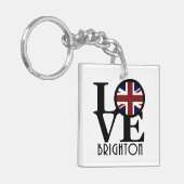 LOVE Brighton England Sleutelhanger (Voorkant Links)