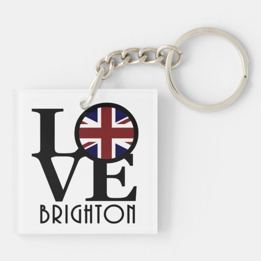 LOVE Brighton England Sleutelhanger (Achterkant)