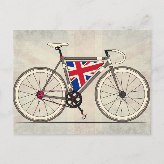 Love Britain, Love Bike Briefkaart (Voorkant)