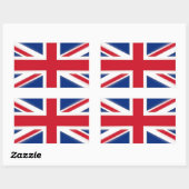 Love Britain Rechthoekige Sticker (Vel)