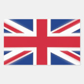 Love Britain Rechthoekige Sticker (Voorkant)