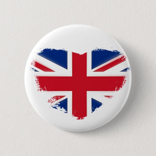 Love Britain Ronde Button 5,7 Cm (Voorkant)