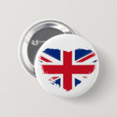 Love Britain Ronde Button 5,7 Cm (Voorkant /achterkant)