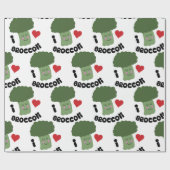 Love Broccoli Cadeaupapier (Vlak)