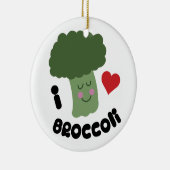 Love Broccoli Keramisch Ornament (Rechts)