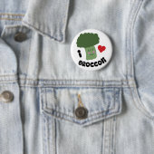 Love Broccoli Ronde Button 5,7 Cm (In situ)