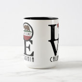 LOVE Brookdale 15oz Tweekleurige Koffiemok (Center)