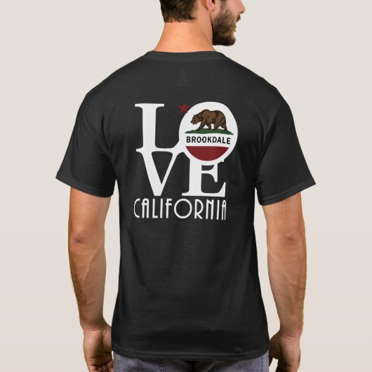 LOVE Brookdale California T-shirt (Achterkant)
