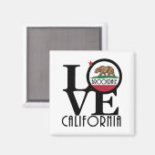 LOVE Brookdale Californië Magneet (Voorkant / Achterkant)