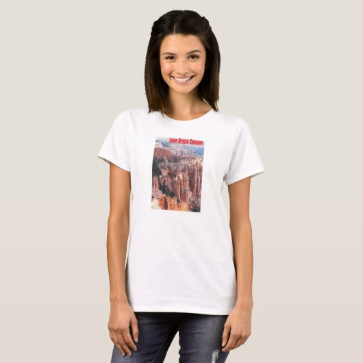 Love Bryce Canyon T-shirt (Voorkant volledig)
