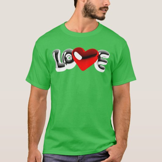 Love Bubble familie T-shirt (Voorkant)