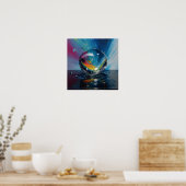 Love Bubble - Poster (Keuken)