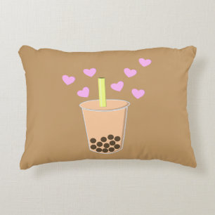 Love Bubble Tea Decoratief Kussen