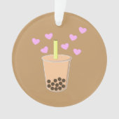Love Bubble Tea Ornament (voorkant)