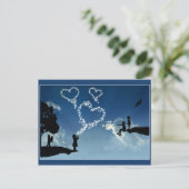 Love Bubbles Briefkaart (Staand voorkant)