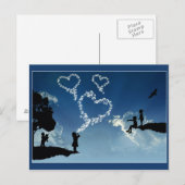 Love Bubbles Briefkaart (Voorkant / Achterkant)